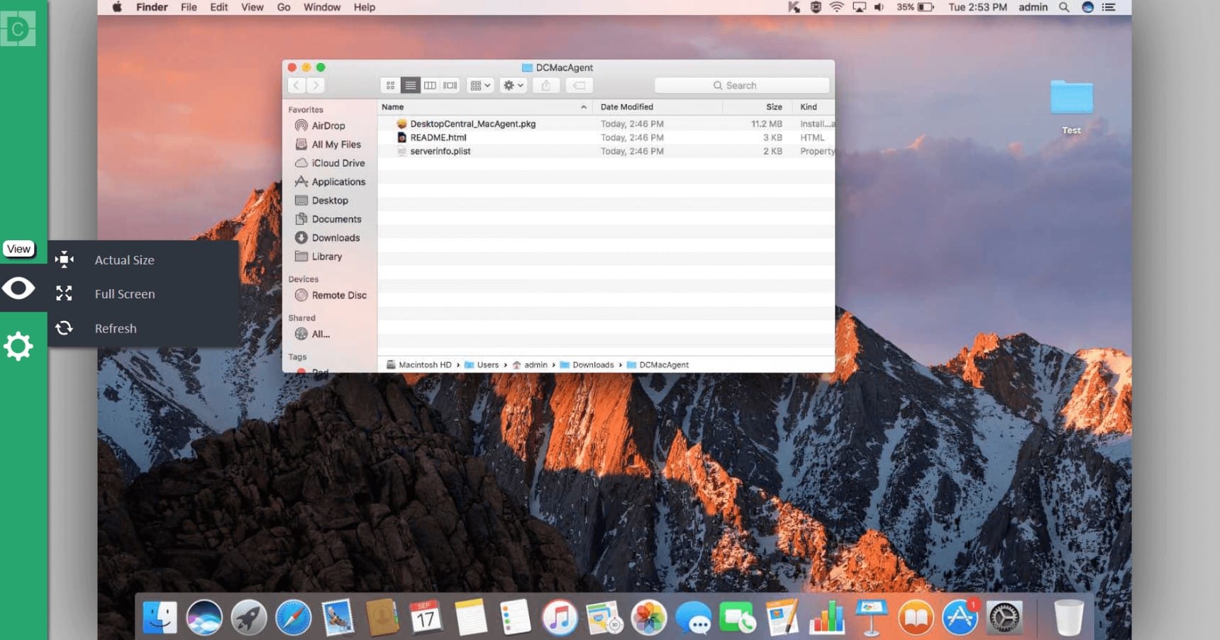 ManageEngine Remote Access Plus remote desktop