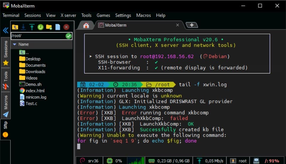 mobaxterm putty alt