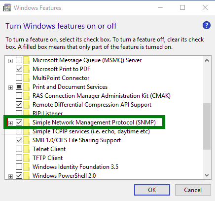 windows 10 features page